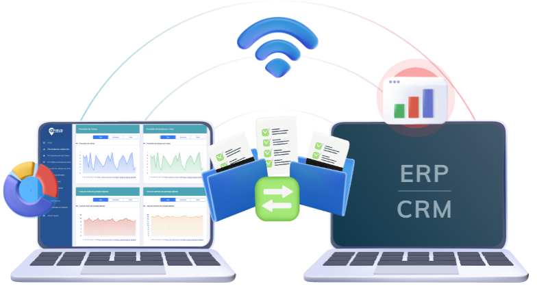 Conexión FIELD con ERP y CRM